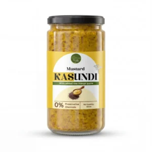 Mustard Mango Kasundi 400ml - Zero Preservatives & Chemicals