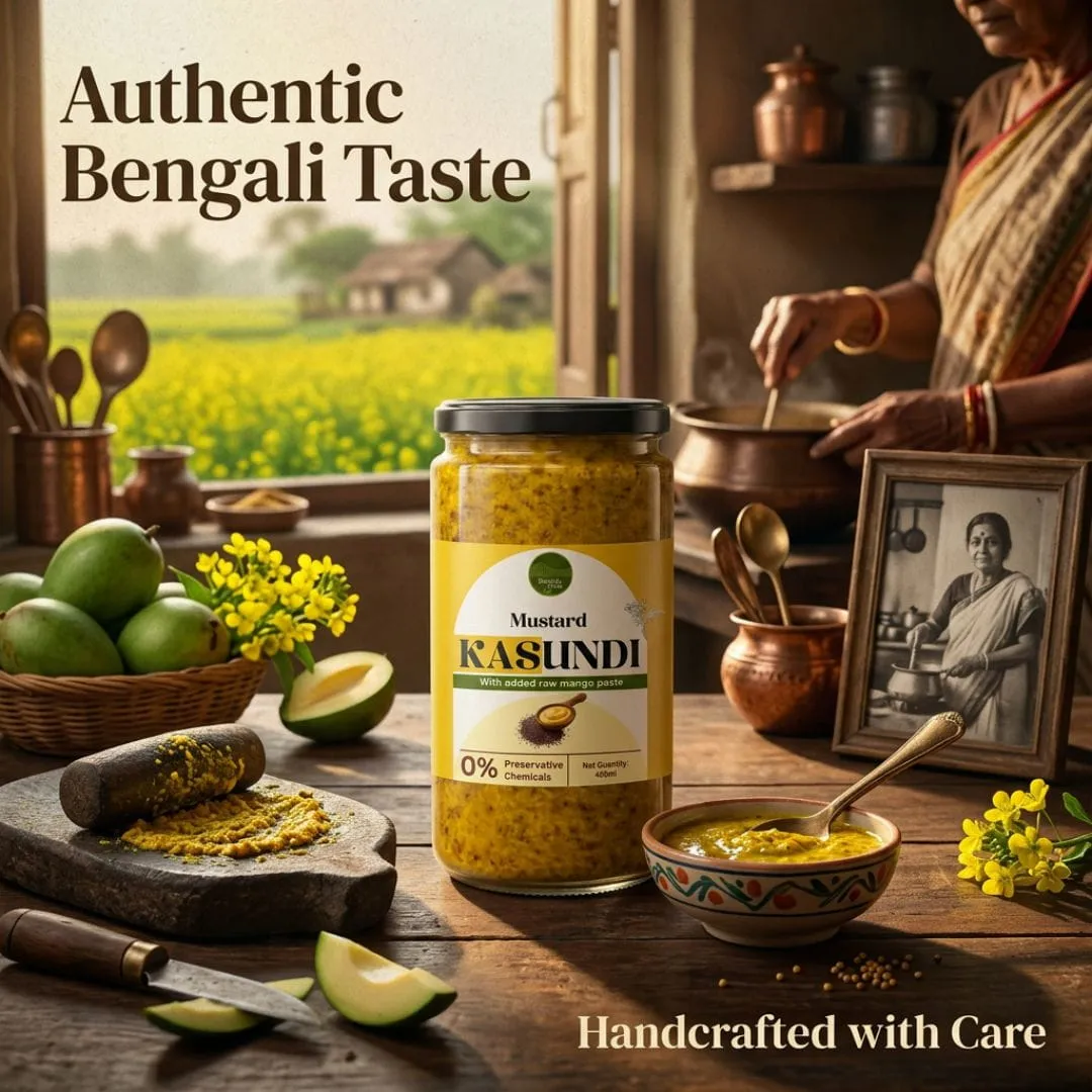 Mustard Mango Kasundi 400ml - Zero Preservatives & Chemicals - Image 3