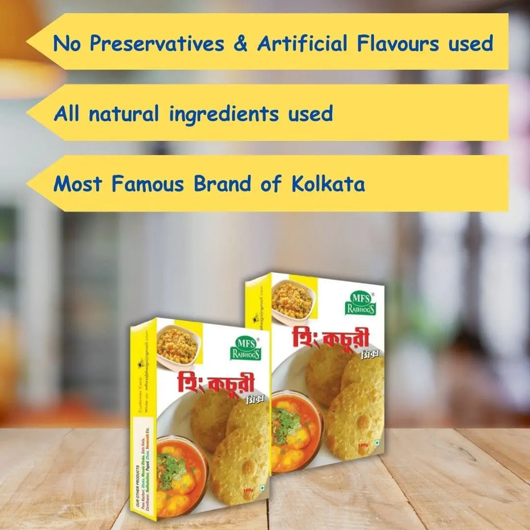 Bengali Hing Kachuri Mix 100g | No Preservative - Image 3