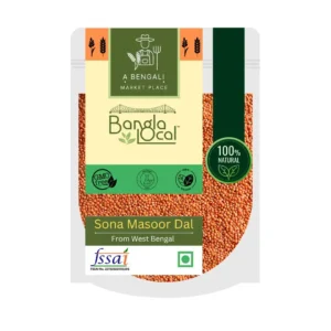Buy Bengali Sona Masoor Dal Online | From West Bengal | Small Grain Size