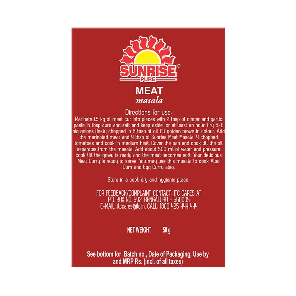 Sunrise Meat Masala 50g - Image 2
